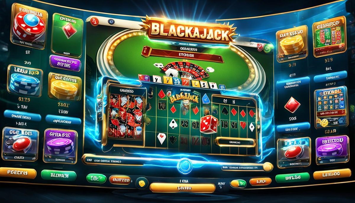 Aplikasi Blackjack online