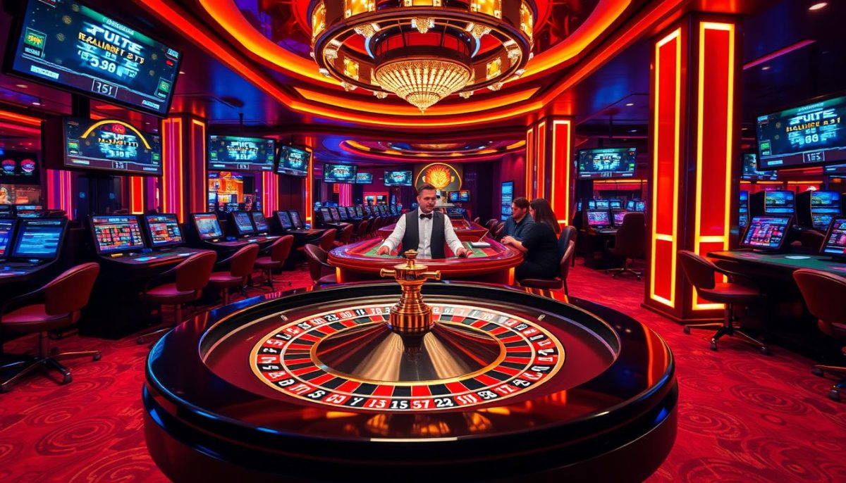 Live roulette online casino